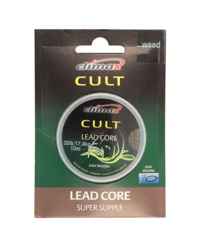 Лидкор Climax Cult Super Supple 10m 35lb Weed
