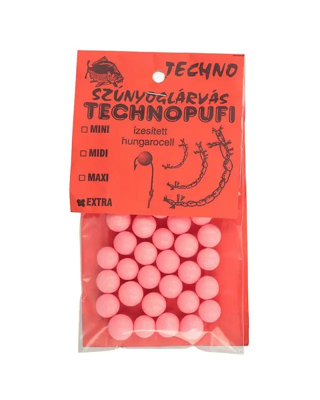 Пуфи Techno Extra(8-12mm)мотыль/szunyoglarvas
