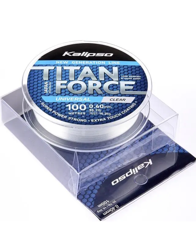 Леска Kalipso Titan Force Universal CL 100m 0.40mm