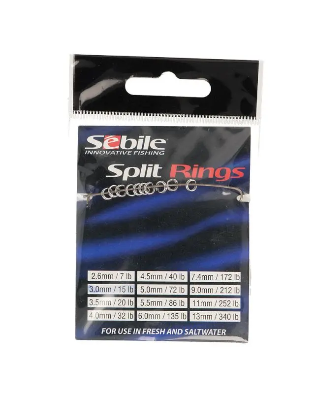 Заводное кольцо Sebile Split 3.0mm 15lb(9)