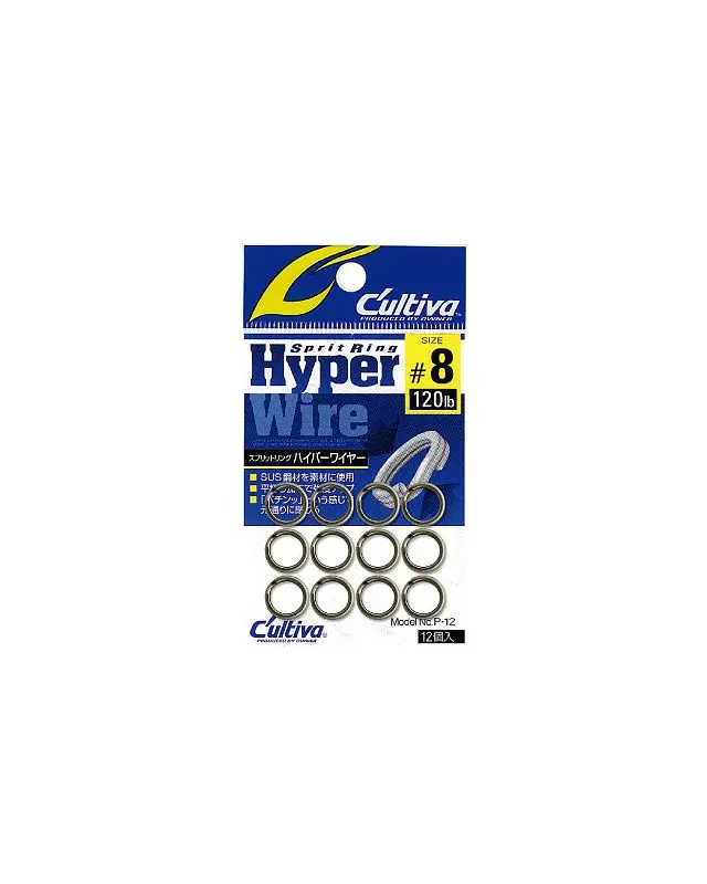 Заводное кольцо Owner Hyper Wire P-12 №3 46lb