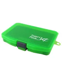 Коробка Thirty Four Jig Head Case clear green