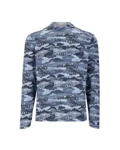 Худи Simms BugStopper SolarFlex Hoody Shroud Selvedge