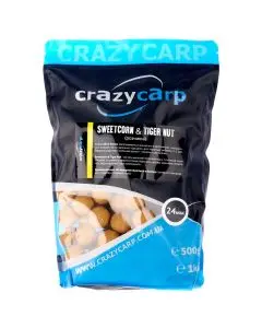 Бойлы Crazy Carp Silver Hookbaits Soluble 24mm 