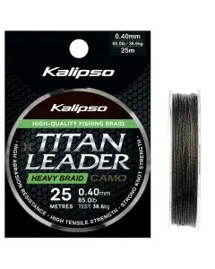 Шнур Kalipso Titan Leader Braid Camo 25m
