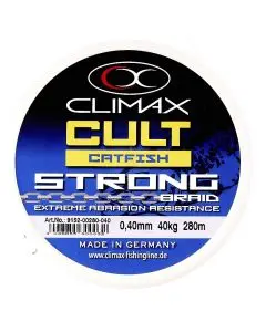 Шнур Climax Cult Catfish Strong 280m Brown