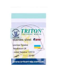 Поводок Тритон 7*1 24сm 7kg 0.23mm