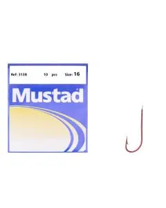 Крючок Mustad Bloodworm 313R