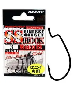 Крючок Decoy S.S.Hook Worm 19