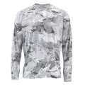 Реглан Simms SolarFlex Crewneck Print Cloud camo gray XL