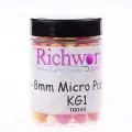 Бойлы Richworth Origin Micro Pop-Ups 6-8mm KG1 100ml