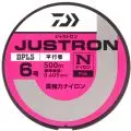 Леска Daiwa Justron DPLS 500m №6 0.405mm 25lb pink