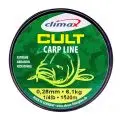 Леска Climax Cult Carp line 1500m 0.28mm 6.1kg black