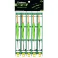 Снасть Kalipso Raptor Tackle float-1008 7m 0.18mm 2.0g №10 green (5 шт)