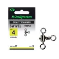 Вертлюг Kalipso Swivel triple 103004BN №4(10)