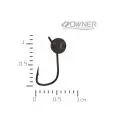 Мормышка Acoustic Baits вольфрам №12 0.46g black