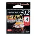 Крючок Gamakatsu Single red 512 №4(10)