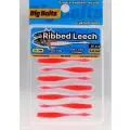 Силикон Big Baits Aji Ribbed Leech 1.8"(10шт)015 red/glow