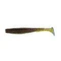 Силикон FishUp U-Shad 3.5"(8шт)019 motor oil/red