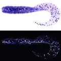 Силикон FishUp Mighty Grub 3.5"(7)060 dark violet/peac&silver