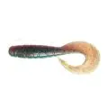 Силикон FishUp Mighty Grub 4.5"(4шт)019 motor oil/red