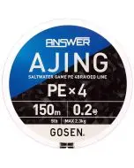 Шнур Gosen Answer Ajing PE X4 150m