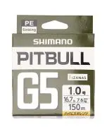 Шнур Shimano Pitbull 5G 150m orange