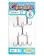 Крючок Gamakatsu Treble 17NSB