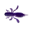 Силікон Big Baits Bouncy 1.6"(10шт)109 dark violet