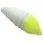 Силікон FishUp Maya 1.4" (8шт) 131 white/hot chartreuse (cheese)