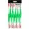Поплавець Kalipso Raptor Float 2016040 (10шт) green