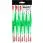 Поплавець Kalipso Raptor Float 2016060 (10шт) green 6.0г