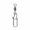 Застібка Kalipso Snap American with swivel 201105BN №5(1000)