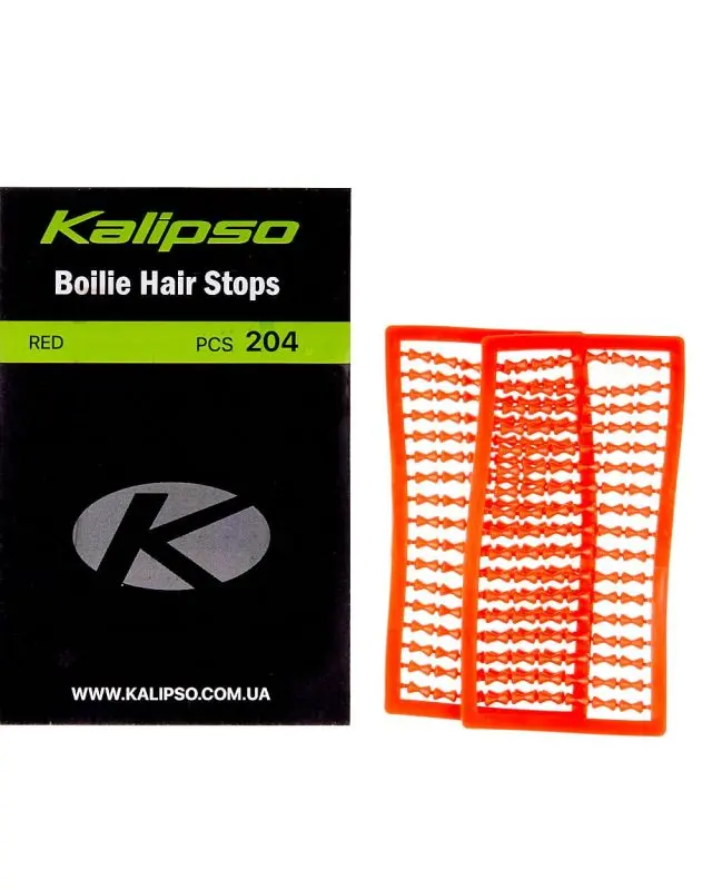 Стопор Kalipso Boilie hair stops(204шт)red