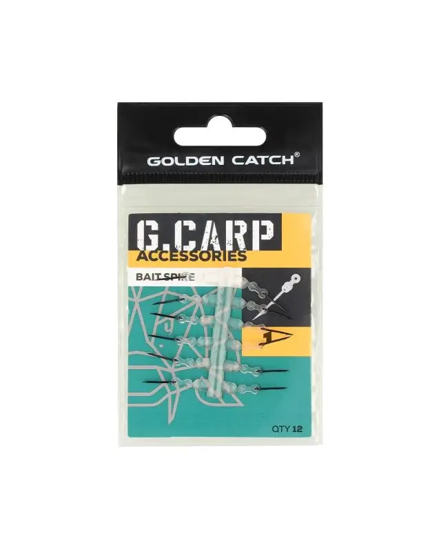 Голка для насадки Golden Catch G.Carp Bait Spike 10mm(12шт)