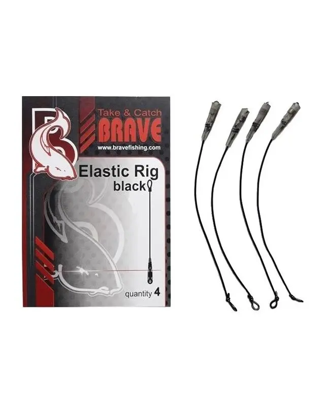 Відвід Brave Elastic Rig 12cm(4шт)black
