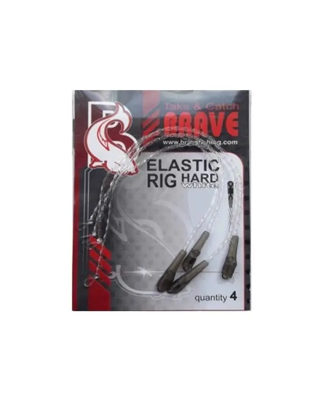 Відвід Brave Elastic Rig 8cm(4шт)white