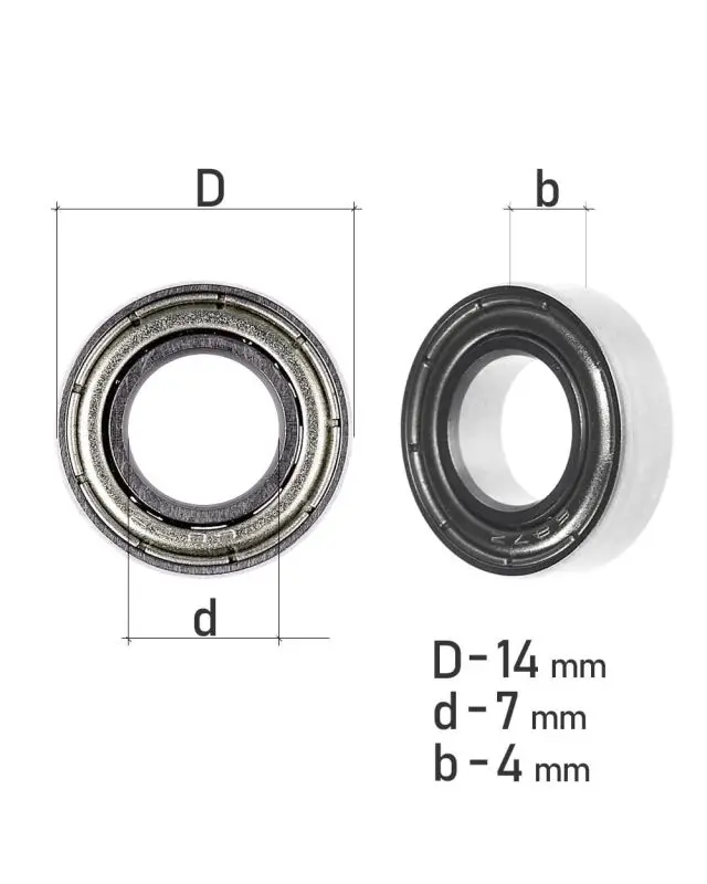 Підшипник Kalipso KSC 7*14*4mm
