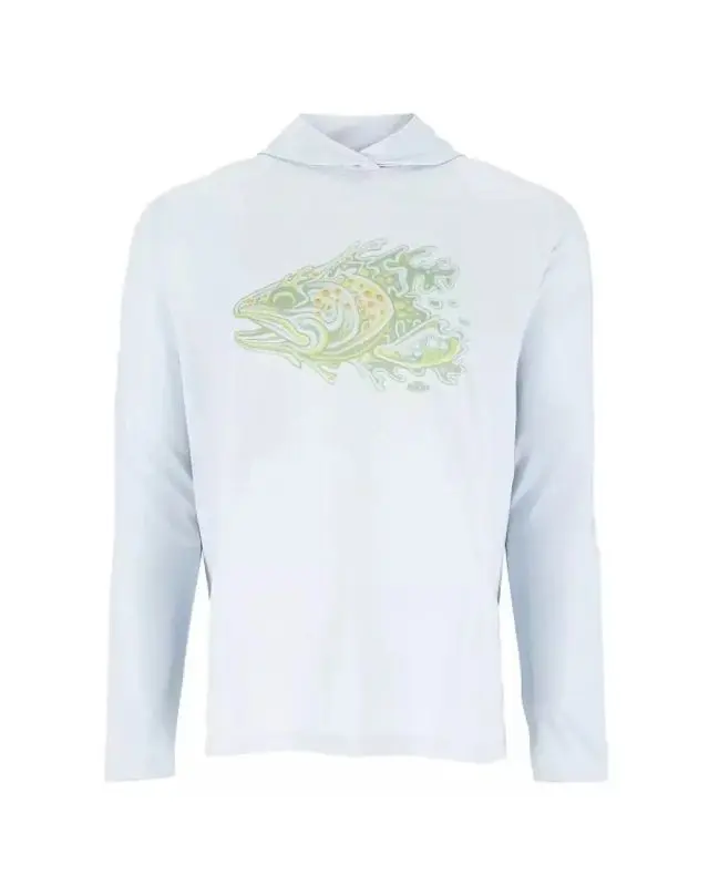Худі Simms Tech Hoody Artist Series Bimini Trout Head XL