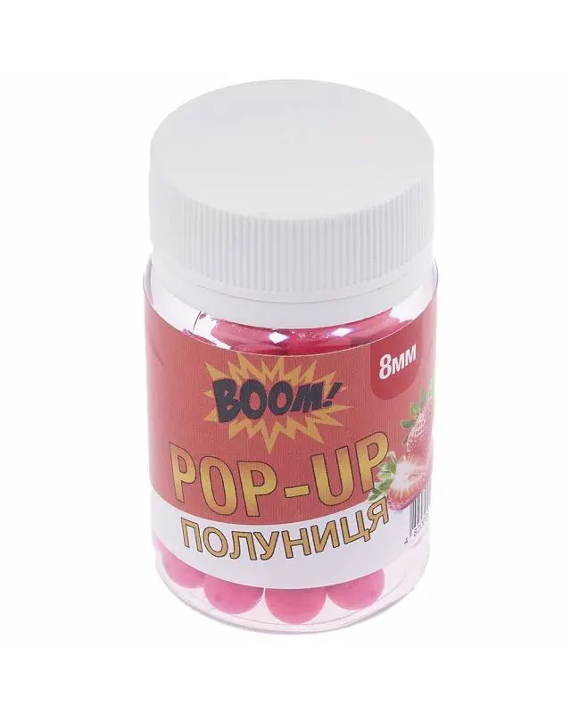 Бойли Boom Pop-Up Classic 8mm strawberry