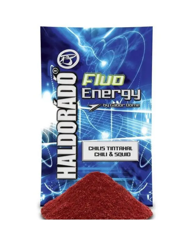 Прикормка Haldorado Fluo Energy 800g(чилі-кальмар)