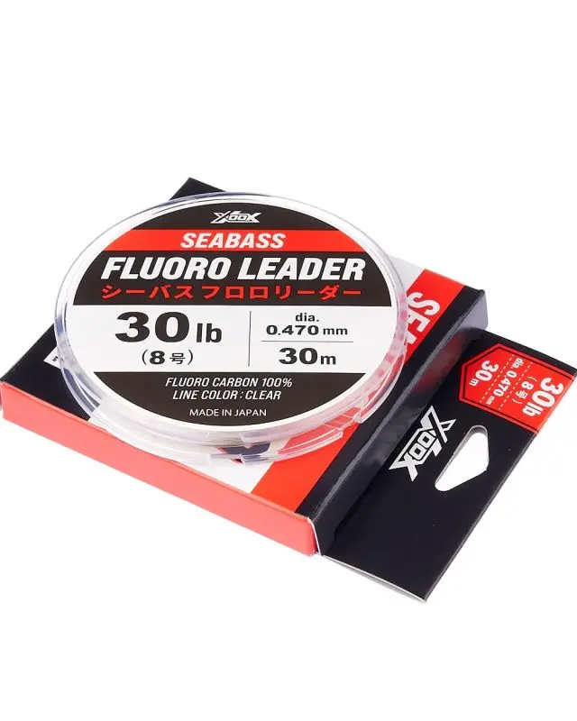 Флюорокарбон XOOX Seabass Fluoro Leader 30m 30lb