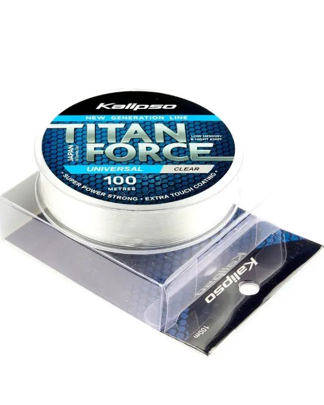 Волосінь Kalipso Titan Force Universal CL 100m 0.25mm