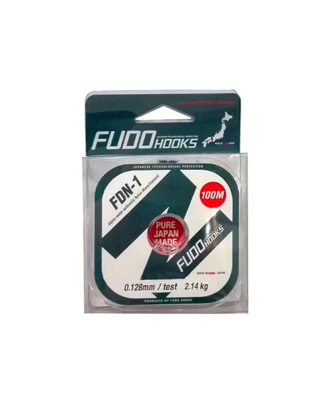 Волосінь Fudo Hooks FDN-1 100m 0.300mm 11.46kg