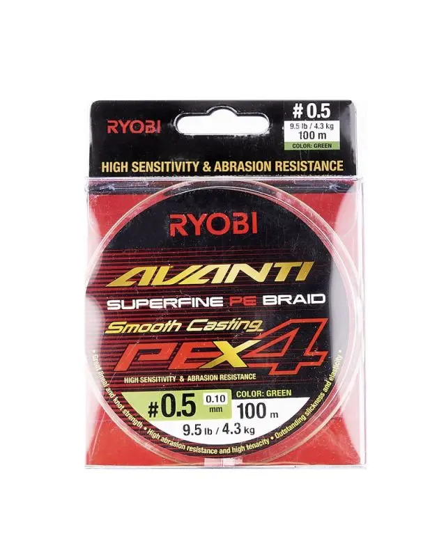 Шнур Ryobi Avanti X4 GR 100m PE0.5