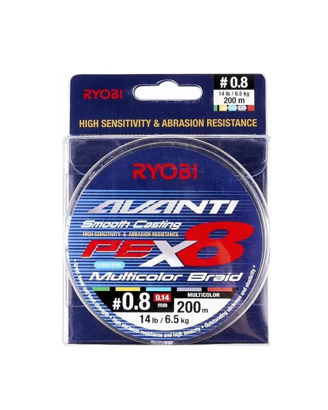 Шнур Ryobi Avanti X8 MC 200m PE0.8