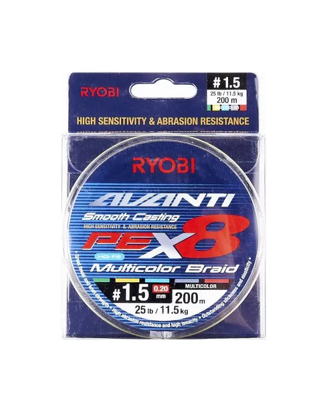 Шнур Ryobi Avanti X8 MC 200m PE1.5