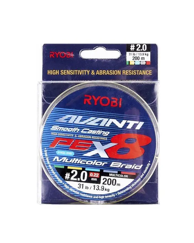 Шнур Ryobi Avanti X8 MC 200m PE2.0