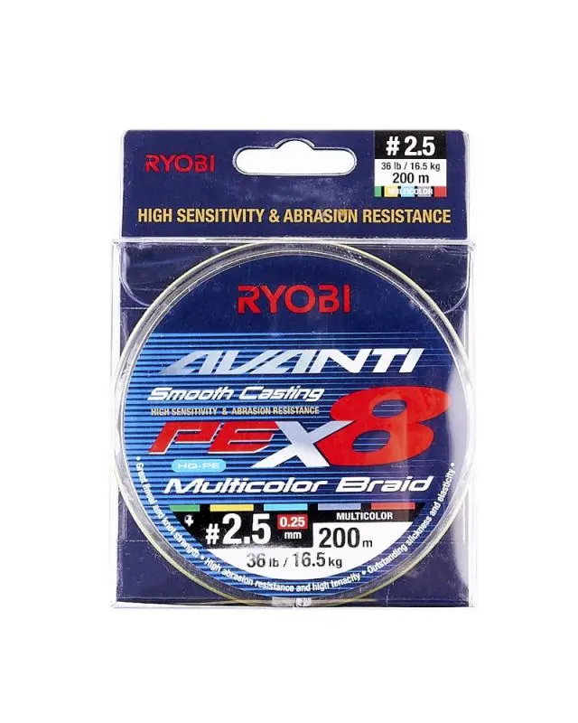 Шнур Ryobi Avanti X8 MC 200m PE2.5