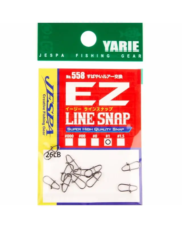Застібка Yarie EZ Line Snap №1(11)